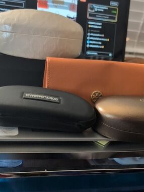 5 Sunglass cases As Is